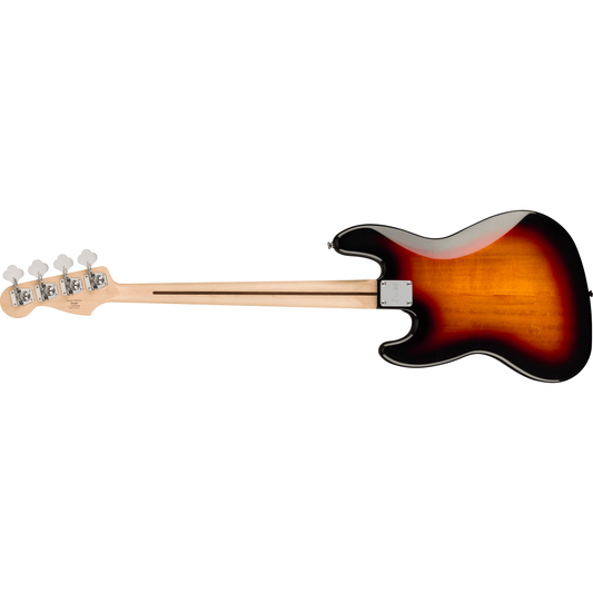 Affinity Series™ Jazz Bass®, Laurel Fingerboard, White Pickguard, 3-Color Sunburst