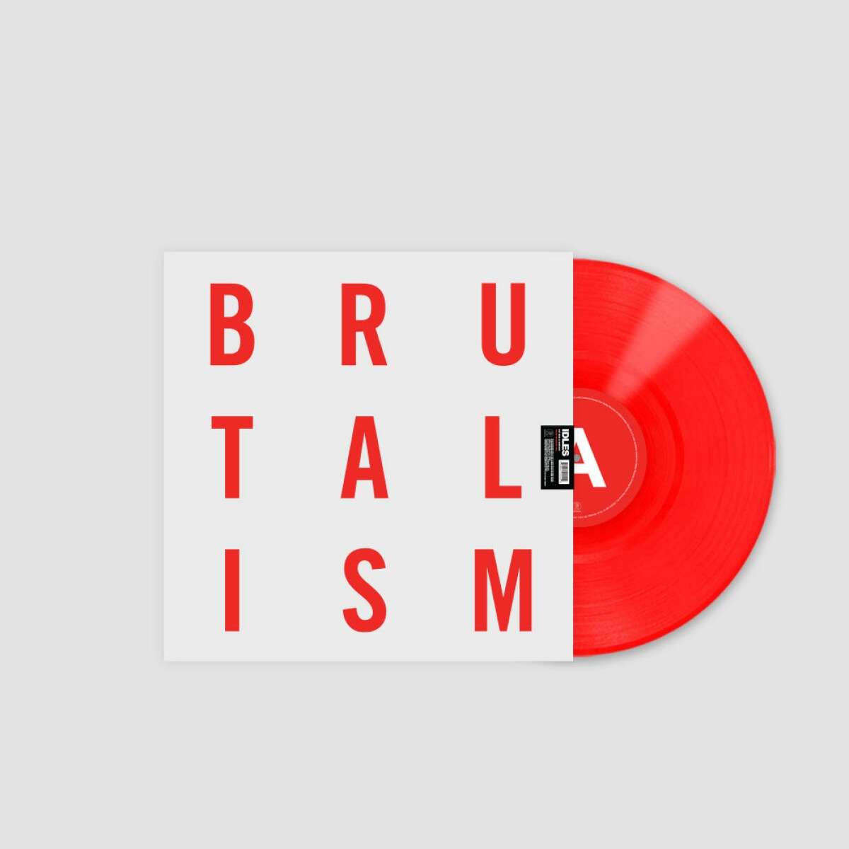 Idles: Brutalism (Five Years Of Brutalism) | Limited Edition | Red Vinyl | LP | Vinyl Record