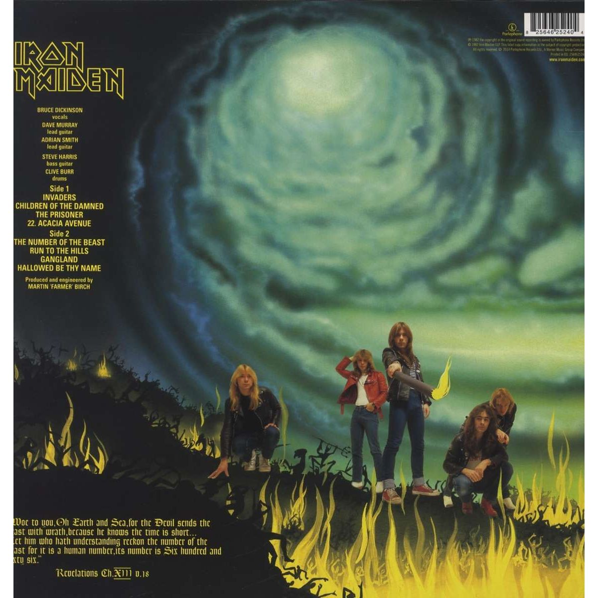 Iron Maiden: The Number Of The Beast (180g) LP | Vinyl
