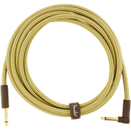 Fender Deluxe Series 3m Instrument Cable | Tweed Colours, Straight/Angle