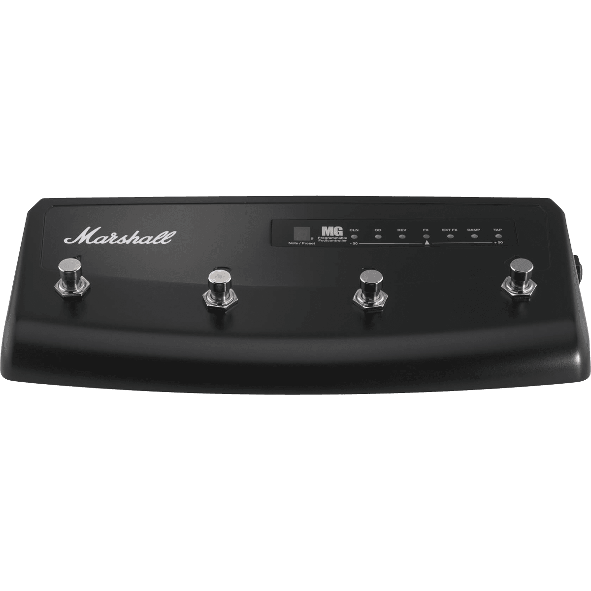 Marshall 4 Way MG Series Stompware Footswitch | PEDL-90008 | Fully Programmable Footcontroller