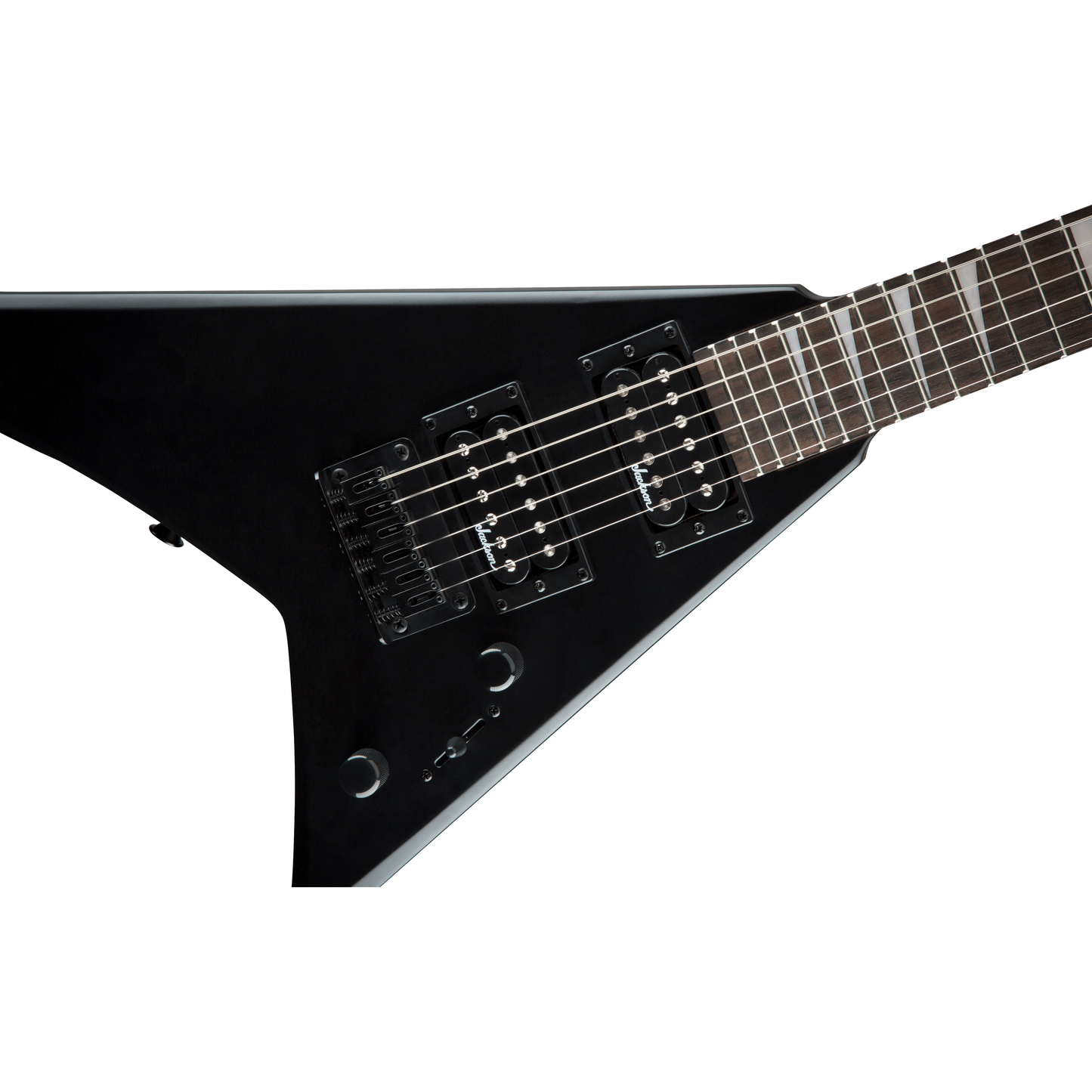 Jackson JS1X RR Minion Electric Guitar | 2/3 Size | Amaranth Fingerboard | Satin Black