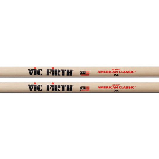 Vic Firth American Classic 7A Drumsticks | Hickory
