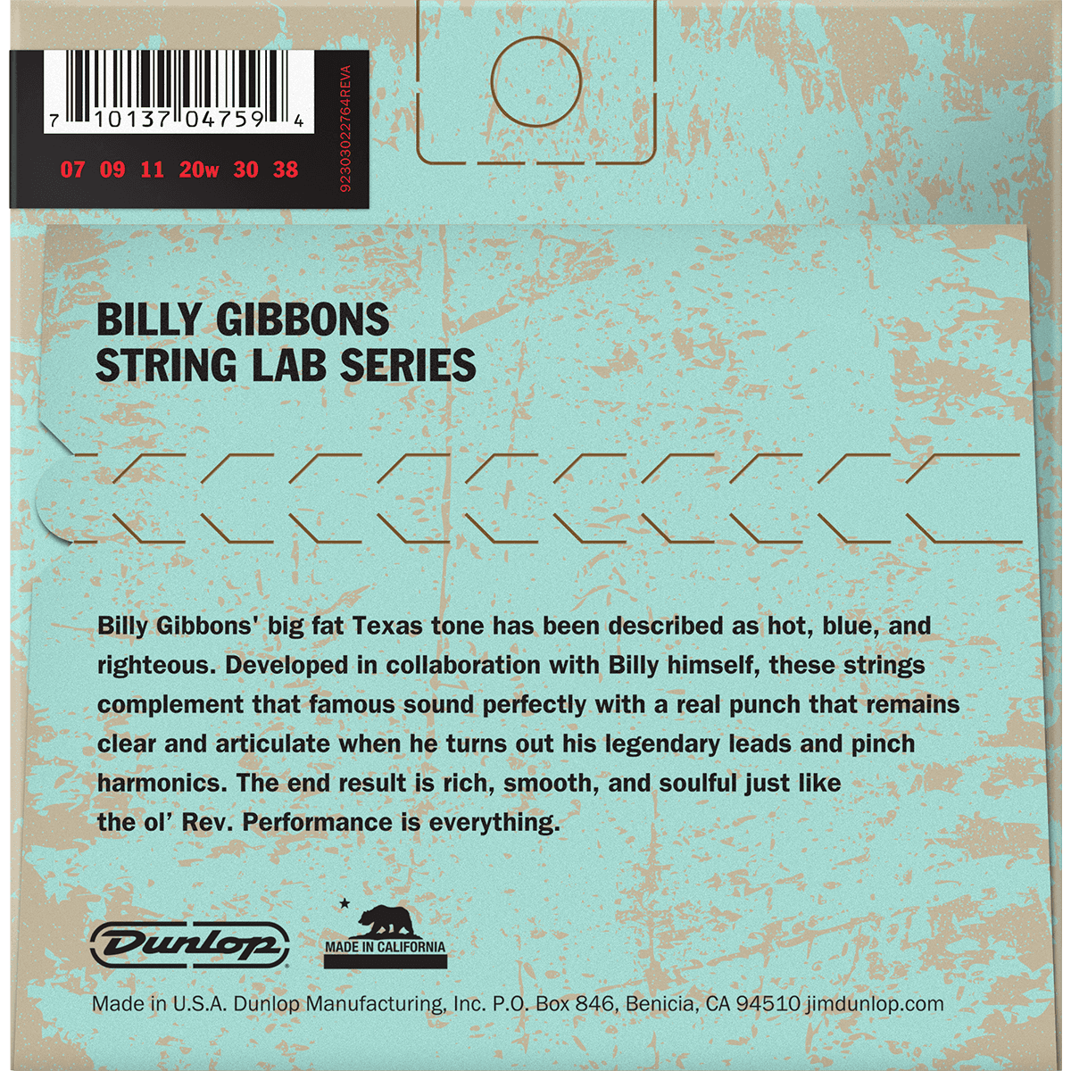 Rev. Willy's Lottery - Super Fine 7-38 Electric guitar strings | Dunlop | CDU RWN0738
