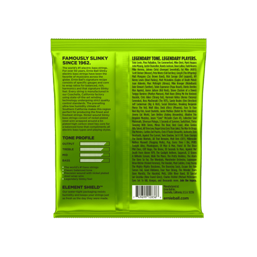Ernie Ball Regular Slinky 2836 Bass 5 Strings | 45 - 130 | Roundwound