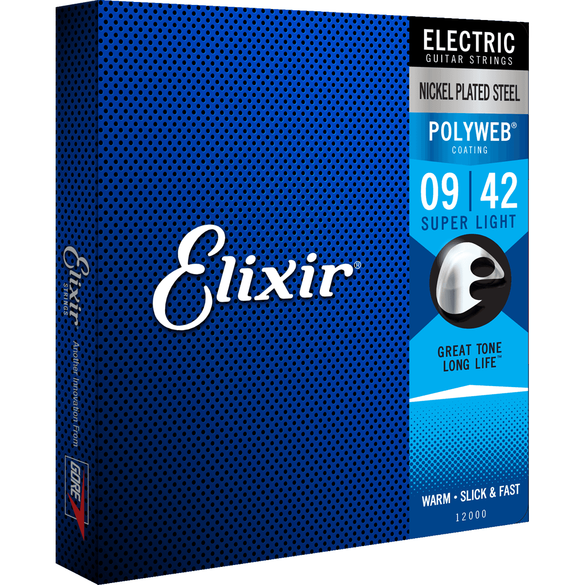 Elixir Super Light POLYWEB 09 - 42 Electric Guitar Strings