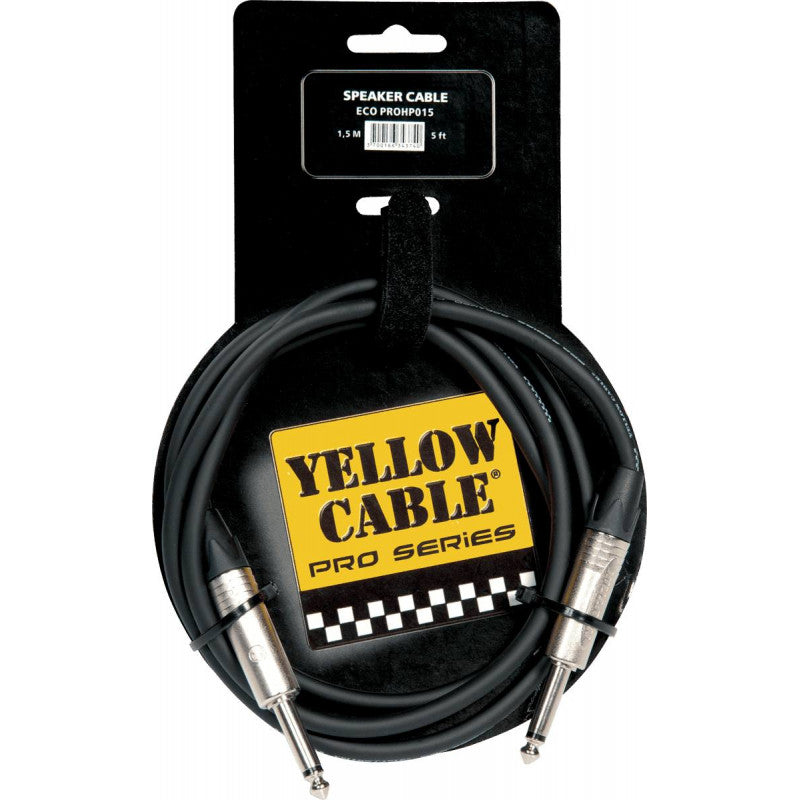 Speaker Cable 1.5m Jack/Jack Neutrik | ECO PROHP015 By Yellow Cable