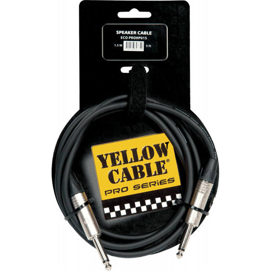 Speaker Cable 1.5m Jack/Jack Neutrik | ECO PROHP015 By Yellow Cable