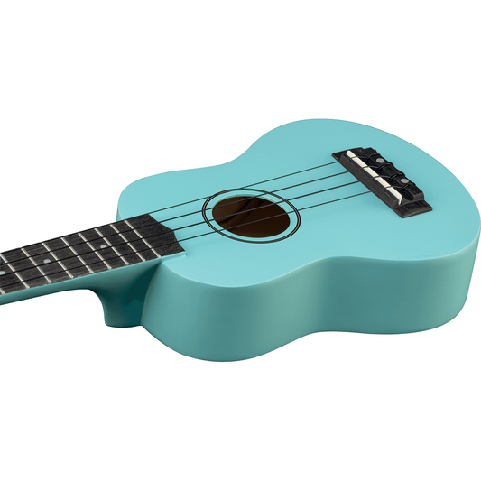 EKO Primo Soprano Ukulele Beginner Pack | Blue | Including Accessories