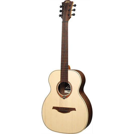 Sauvage Travel Acoustic Guitar by Lâg | Includes Case | GLA TRAVEL-SPS | Solid Spruce