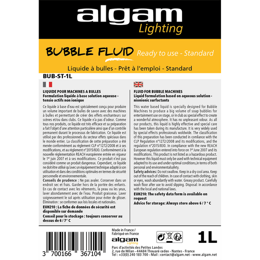 Algam Lighting | Bubble Liquid | 1L | LSF BUB-ST-1L