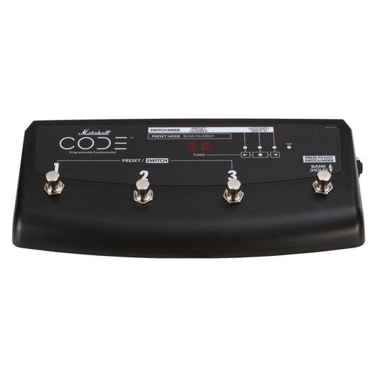 Marshall PEDL-91009 | 4-way Footswitch for CODE | Programmable Footcontroler
