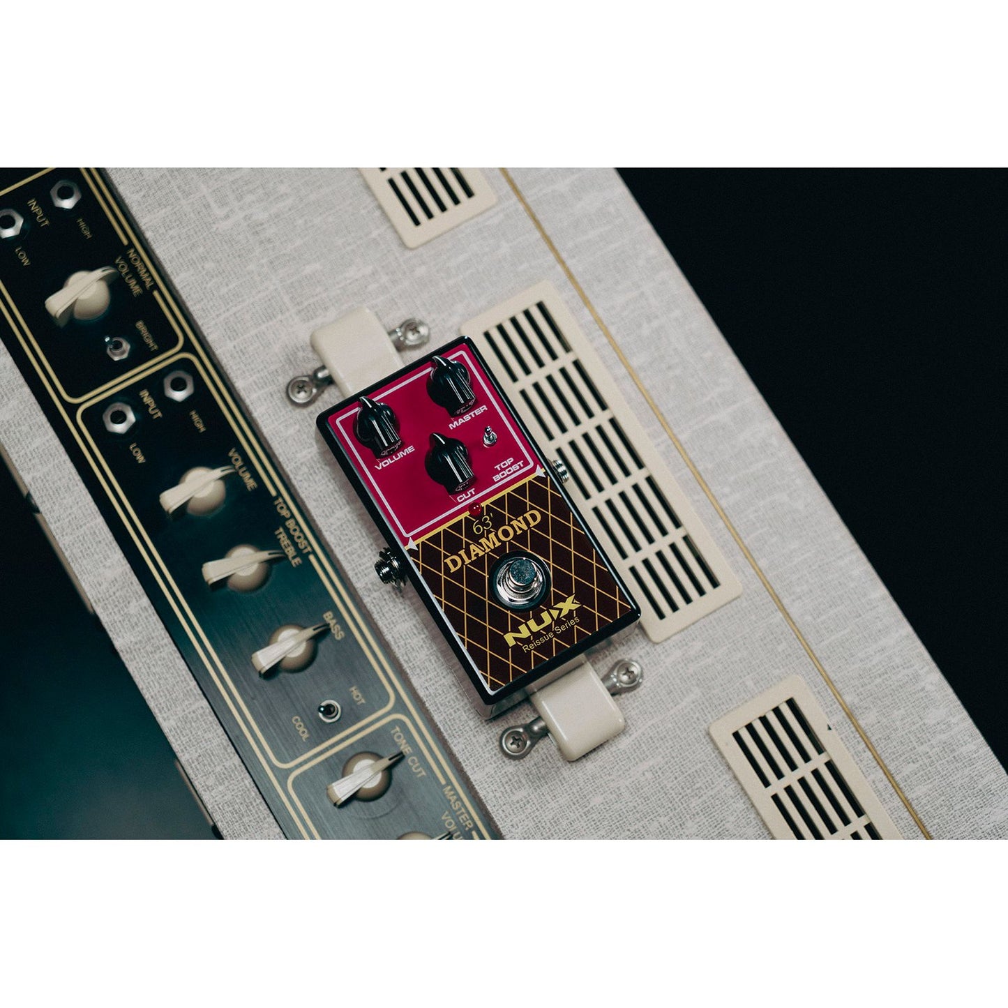 NUX Diamond 63 Overdrive Pedal | British Type Analog AC-30 Sound