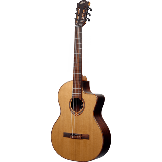 Classical electro-acoustic cutaway guitar by Lâg | OC118CE