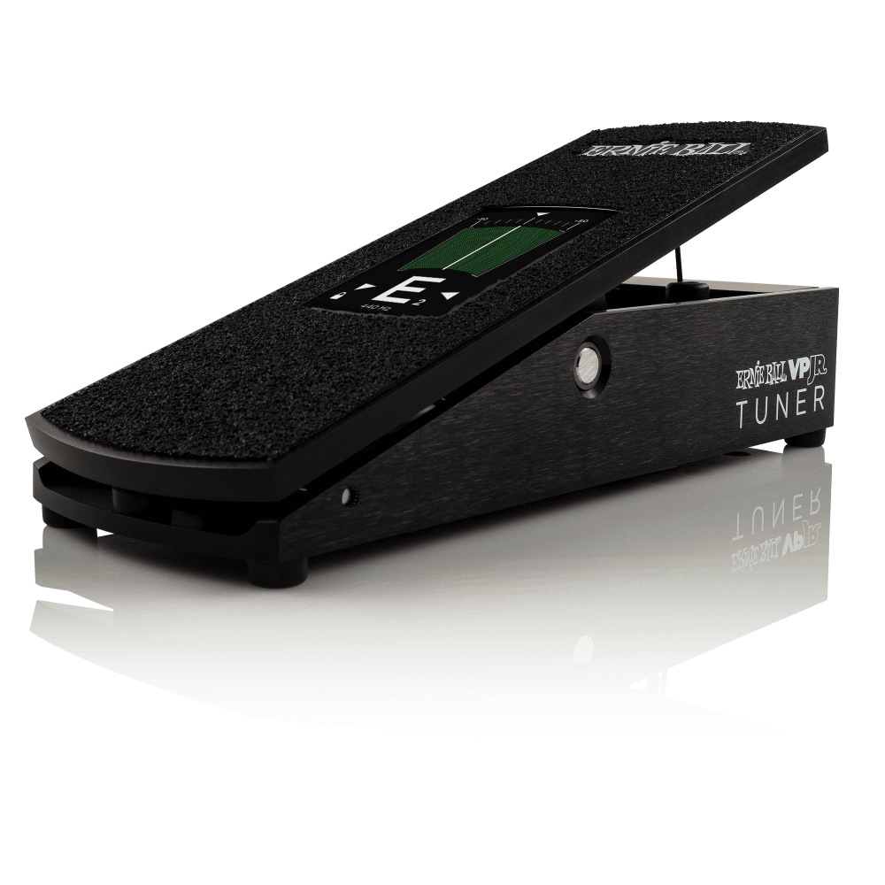Ernie Ball VPJR Tuner | Worlds Most Advance Tuner Volume Pedal with Touch Screen | Black