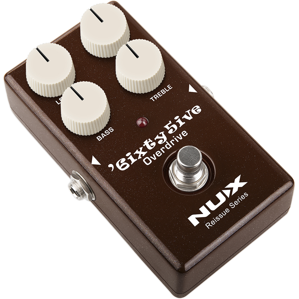 SixtyFive Overdrive Guitar Effects Pedal by NUX | MNU SIXTYFIVE-OD