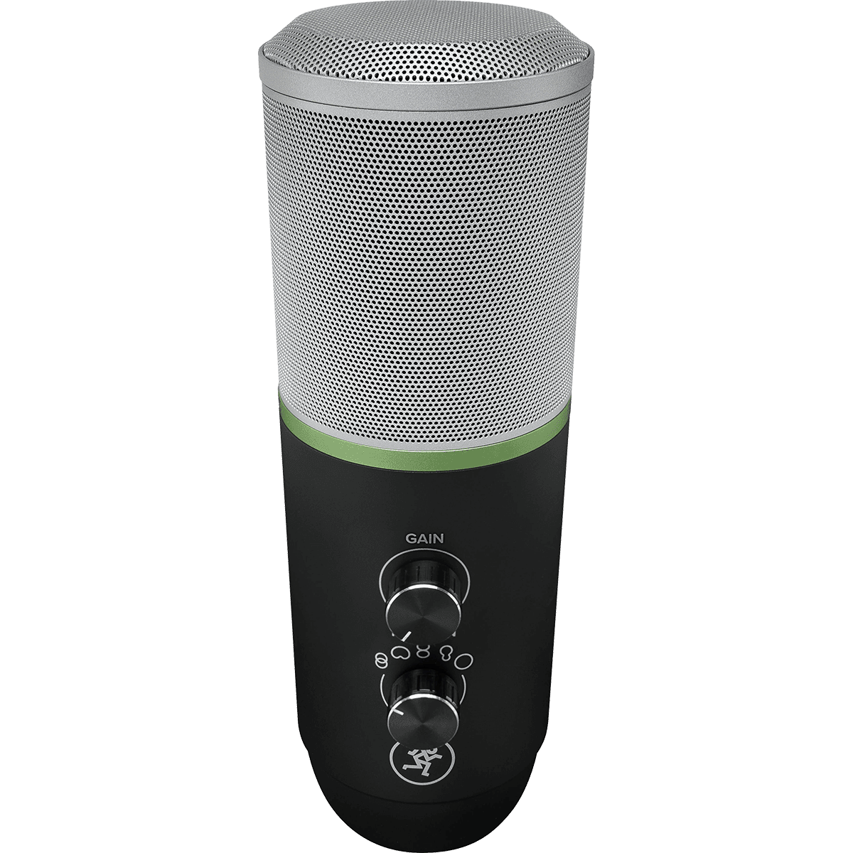 Mackie EM-CARBON USB Condenser Microphone | Large-diaphragm USB-C Condenser Microphone | 5 Selectable Polar Patterns | Headphone Output