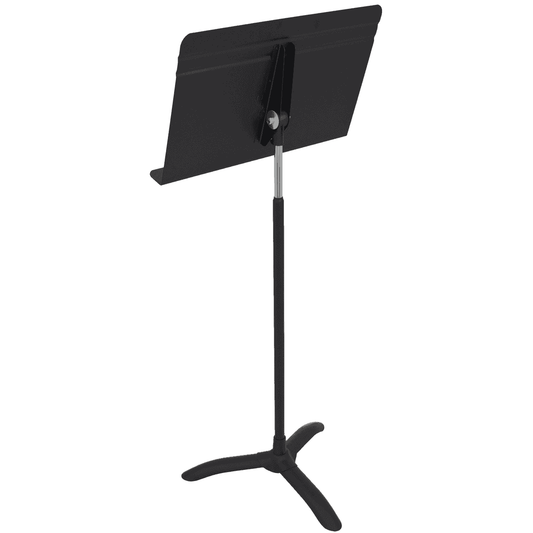 Music Stand by Manhasset | Black | Solid Note Stand | TMH 4806-1