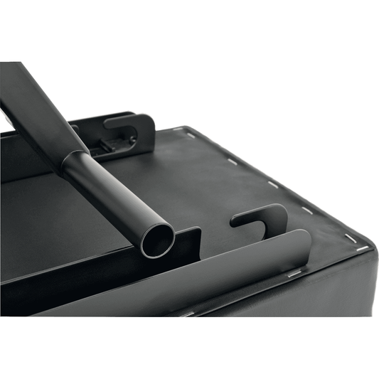 QuikLok BX8 Black Piano Bench with Leather Seat and Adjustable Height | TQM BX8