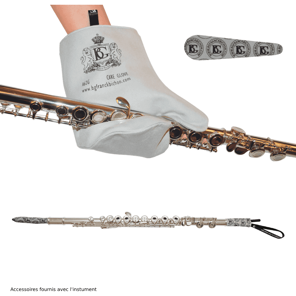 C Flute with Open Holes, Off set G with Case by SML Paris | FL400RE