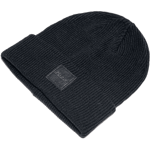 Marshall Black Wool Beanie Hat - One Size Fits All