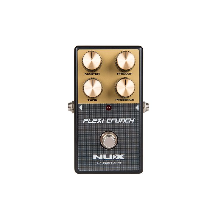 Plexicrunch Distortion Pedal by NUX | Classic Plexi High Gain Distortion at the Push of a Button