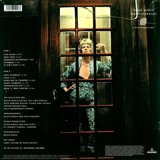 David Bowie: The Rise And Fall Of Ziggy Stardust And The Spiders From Mars | 2012 Remaster | Limited 50th Anniversary Edition | Picture Disc | LP | Vinyl Record