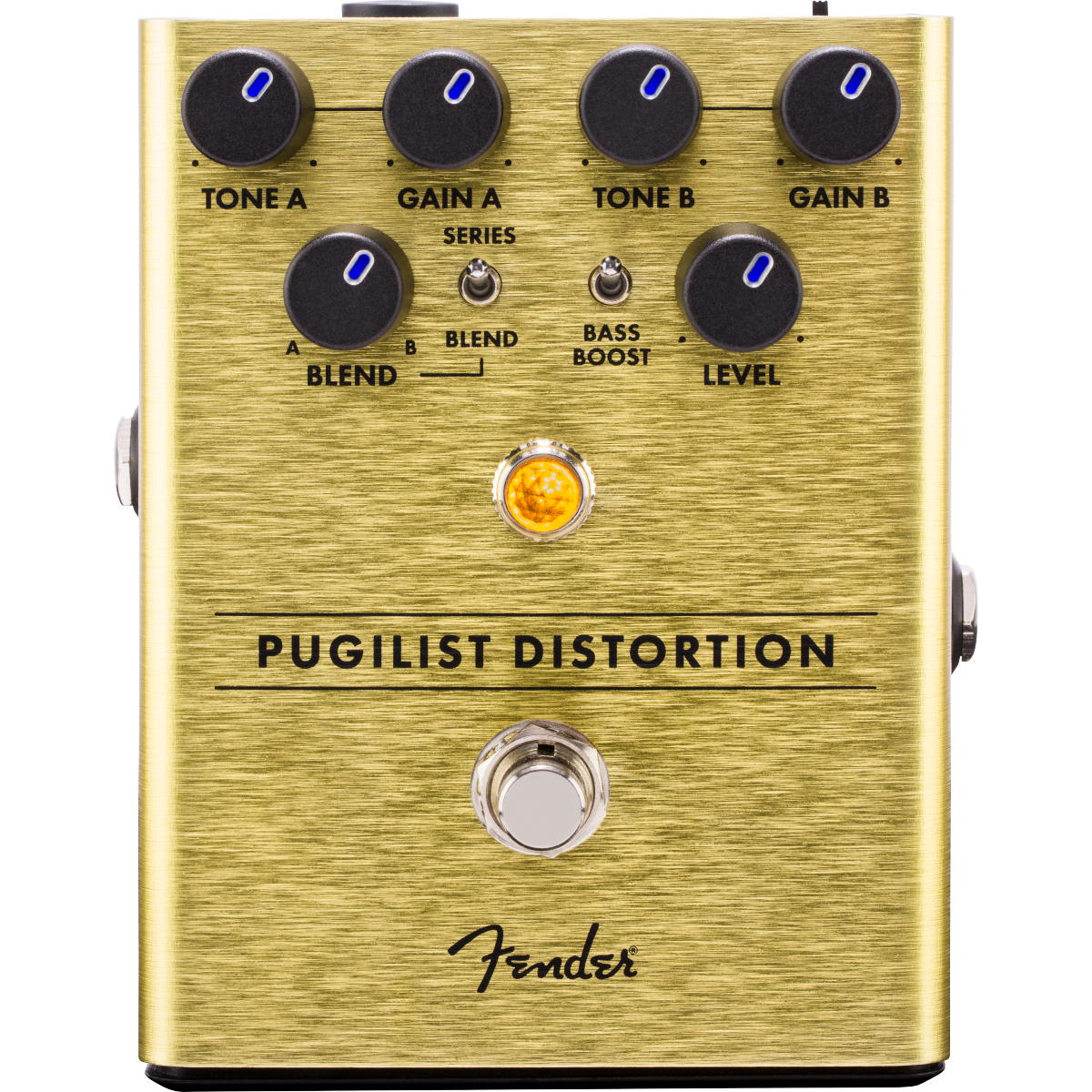Pugilist Distortion Pedal by Fender | Dual Gain Distortion Engines