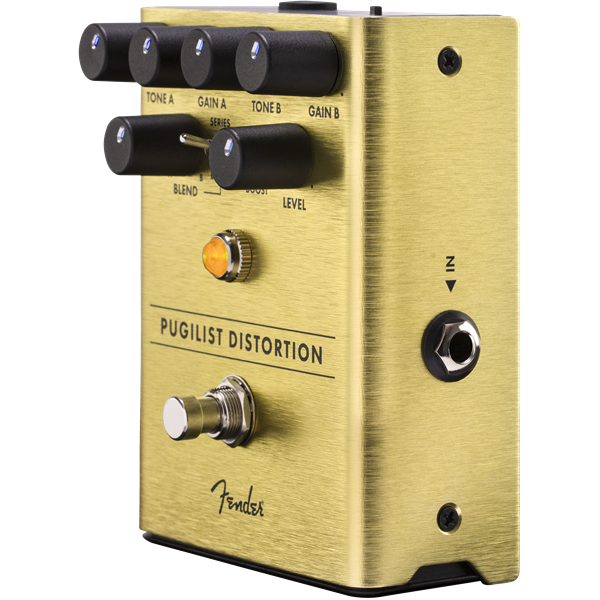 Pugilist Distortion Pedal by Fender | Dual Gain Distortion Engines