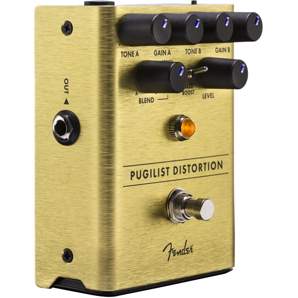 Pugilist Distortion Pedal by Fender | Dual Gain Distortion Engines
