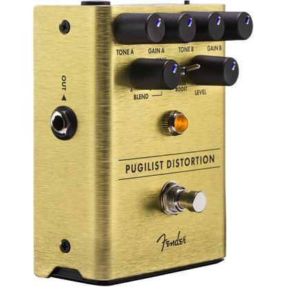 Pugilist Distortion Pedal by Fender | Dual Gain Distortion Engines