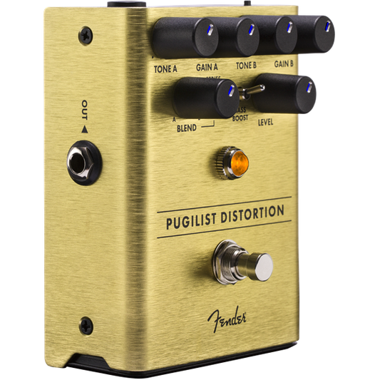 Pugilist Distortion Pedal by Fender | Dual Gain Distortion Engines