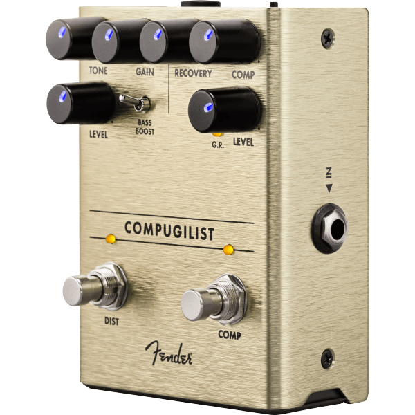 Compugilist Compressor and Distortion Pedal by Fender