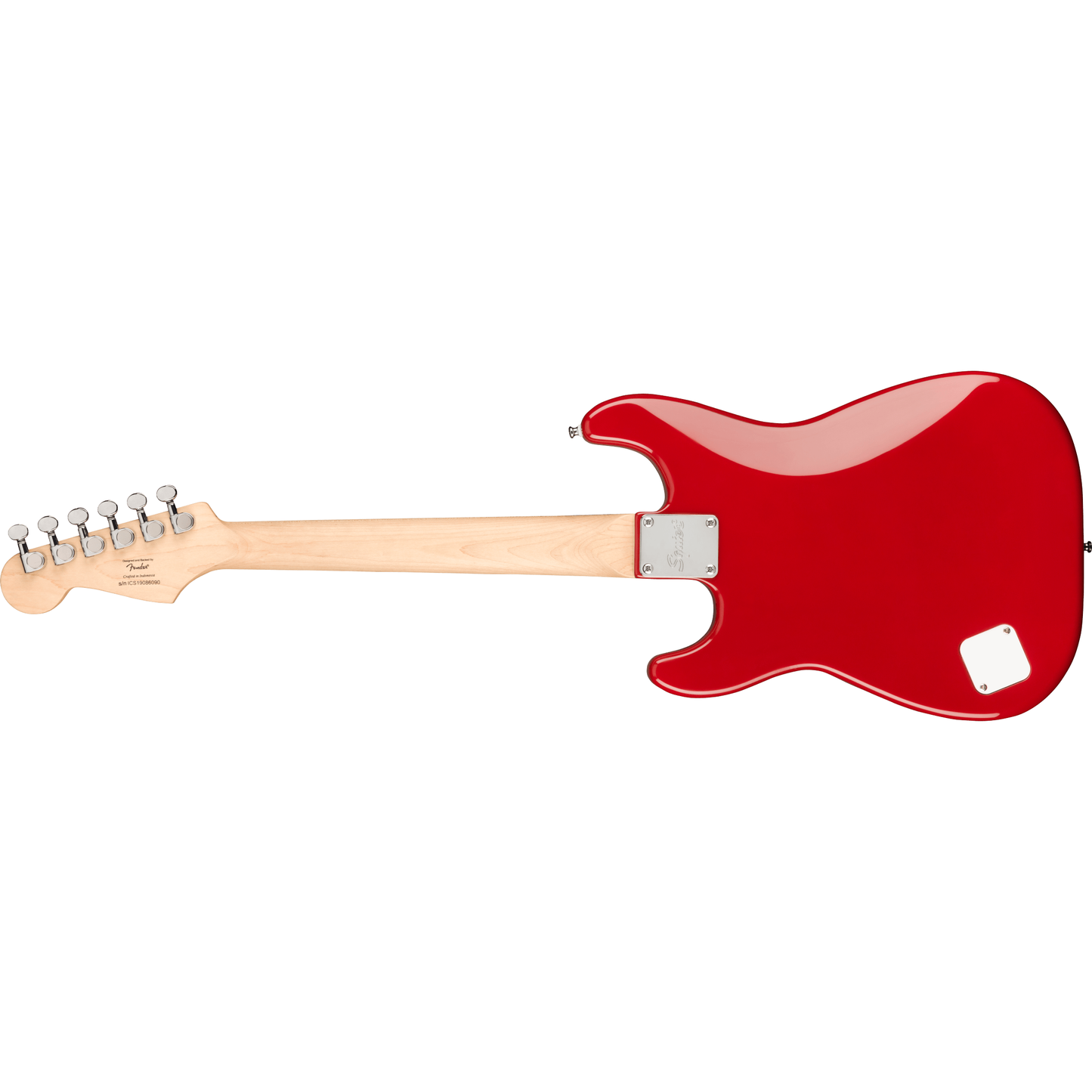 Fender Squier Mini Stratocaster | Red | 3/4 Size with Laurel Fingerboard