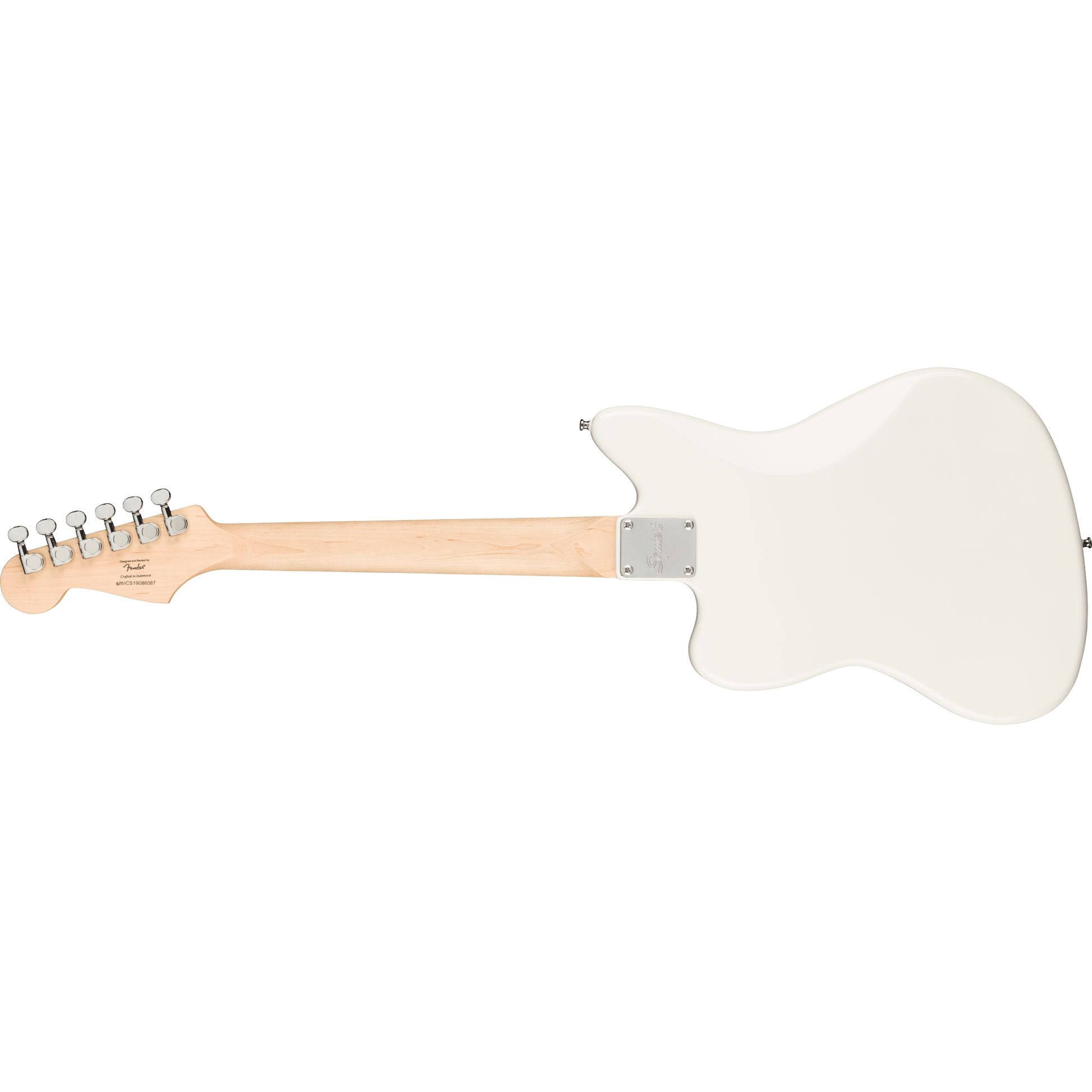 Fender Squier Mini Jazzmaster | Olympic White | 3/4 Size with Maple Fingerboard