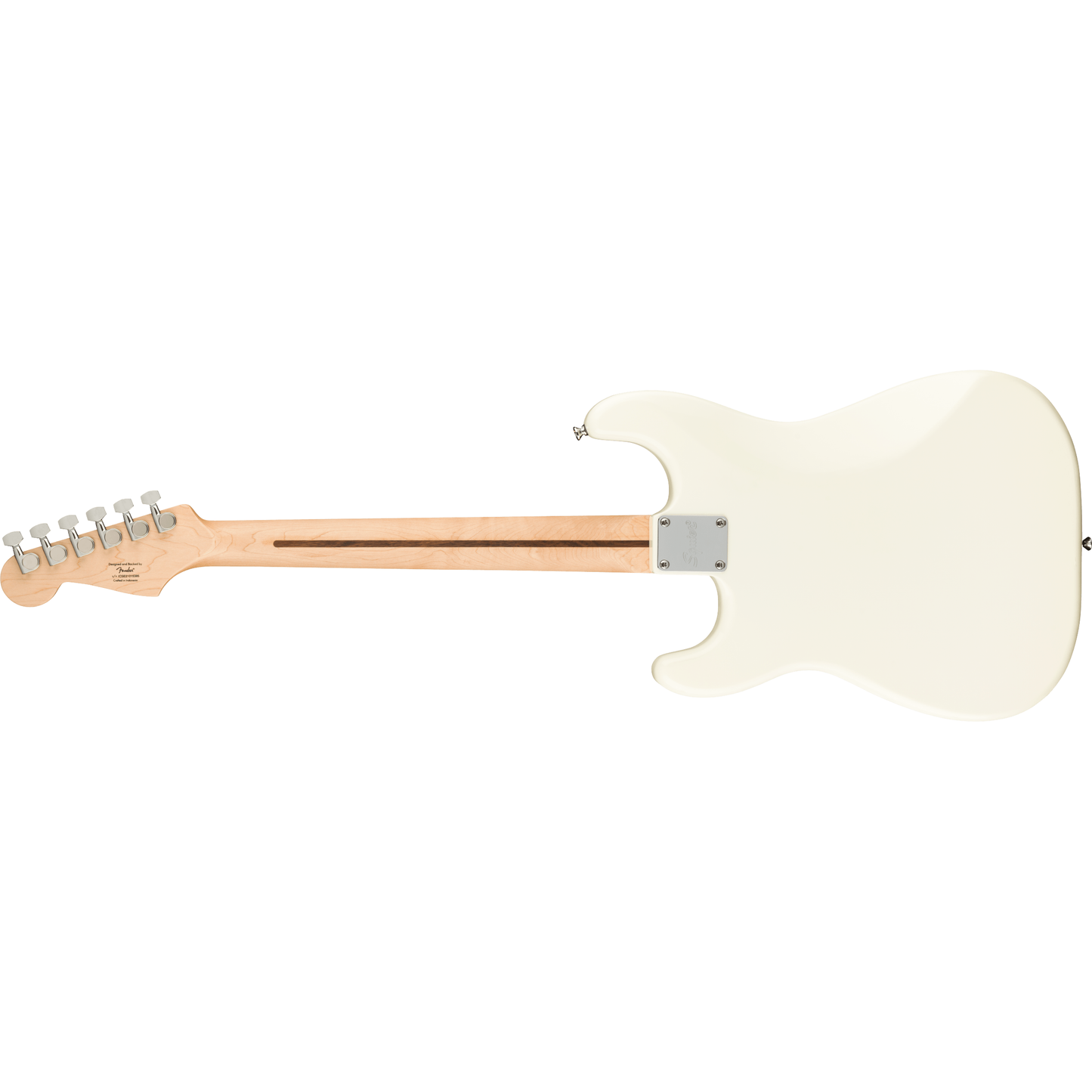 Squier Bullet Series™ Stratocaster® HT HSS, Laurel Fingerboard, White Pickguard, Arctic White Electric Guitar