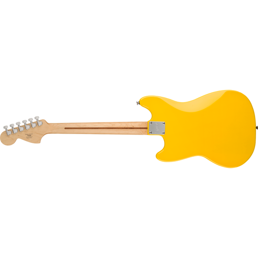 Fender SQ FSR Bullet Competition Mustang HH | Graffiti Yellow with Black Stripes | LIMITED EDITION