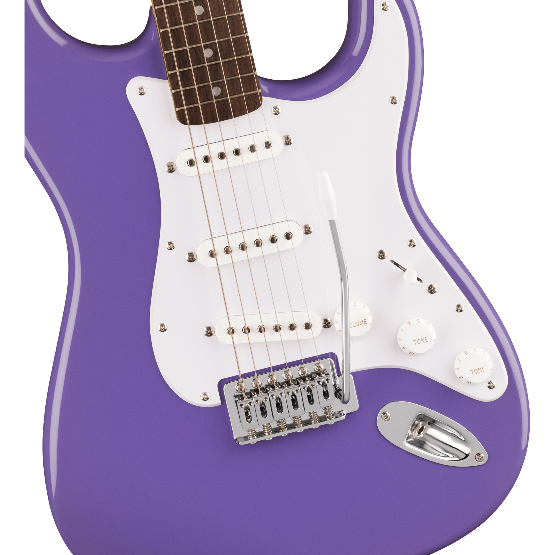 Squier Sonic Stratocaster SSS Electric Guitar | Laurel Fingerboard | White Pickguard | Ultraviolet