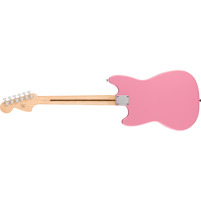 Squier Sonic Mustang HH Electric Guitar | Maple Fingerboard | White Pickguard | Flash Pink