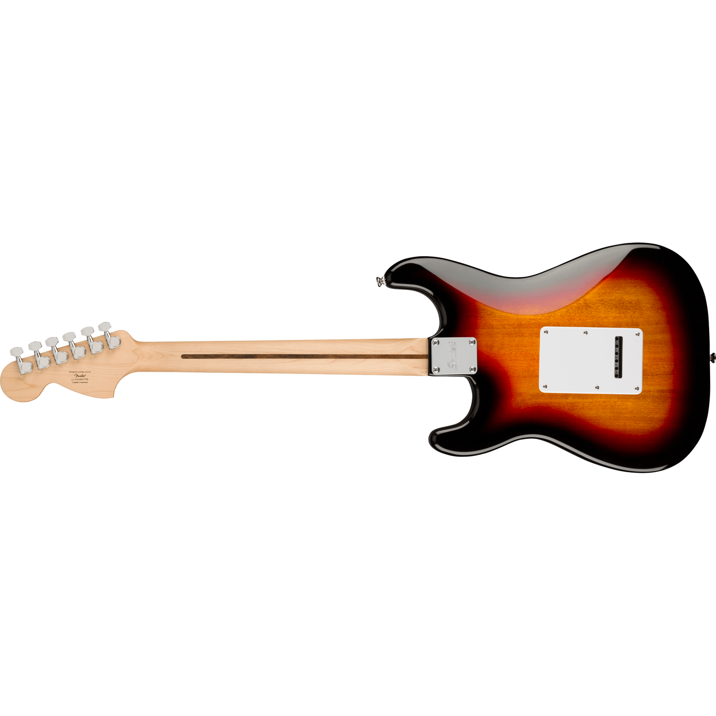 Affinity Series™ Stratocaster ®, Maple Fingerboard, White Pickguard, 3-Color Sunburst Electric Guitar by Fender
