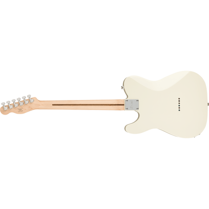 Affinity Series™ Telecaster®, Maple Fingerboard, White Pickguard, Olympic White Electric Guitar