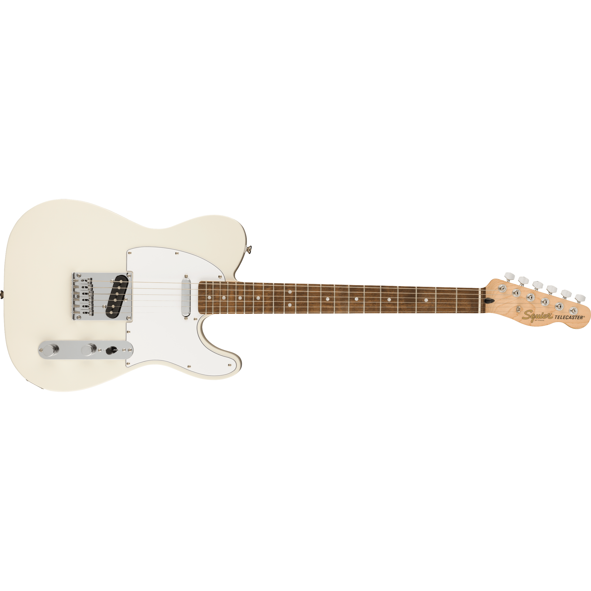 Affinity Series™ Telecaster®, Maple Fingerboard, White Pickguard, Olympic White Electric Guitar
