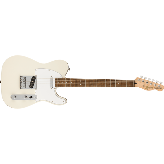 Affinity Series™ Telecaster®, Maple Fingerboard, White Pickguard, Olympic White Electric Guitar