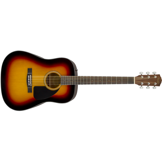 Fender CD-60 V3 Dreadnought Acoustic Guitar | Walnut Fingerboard | Sunburst Finish