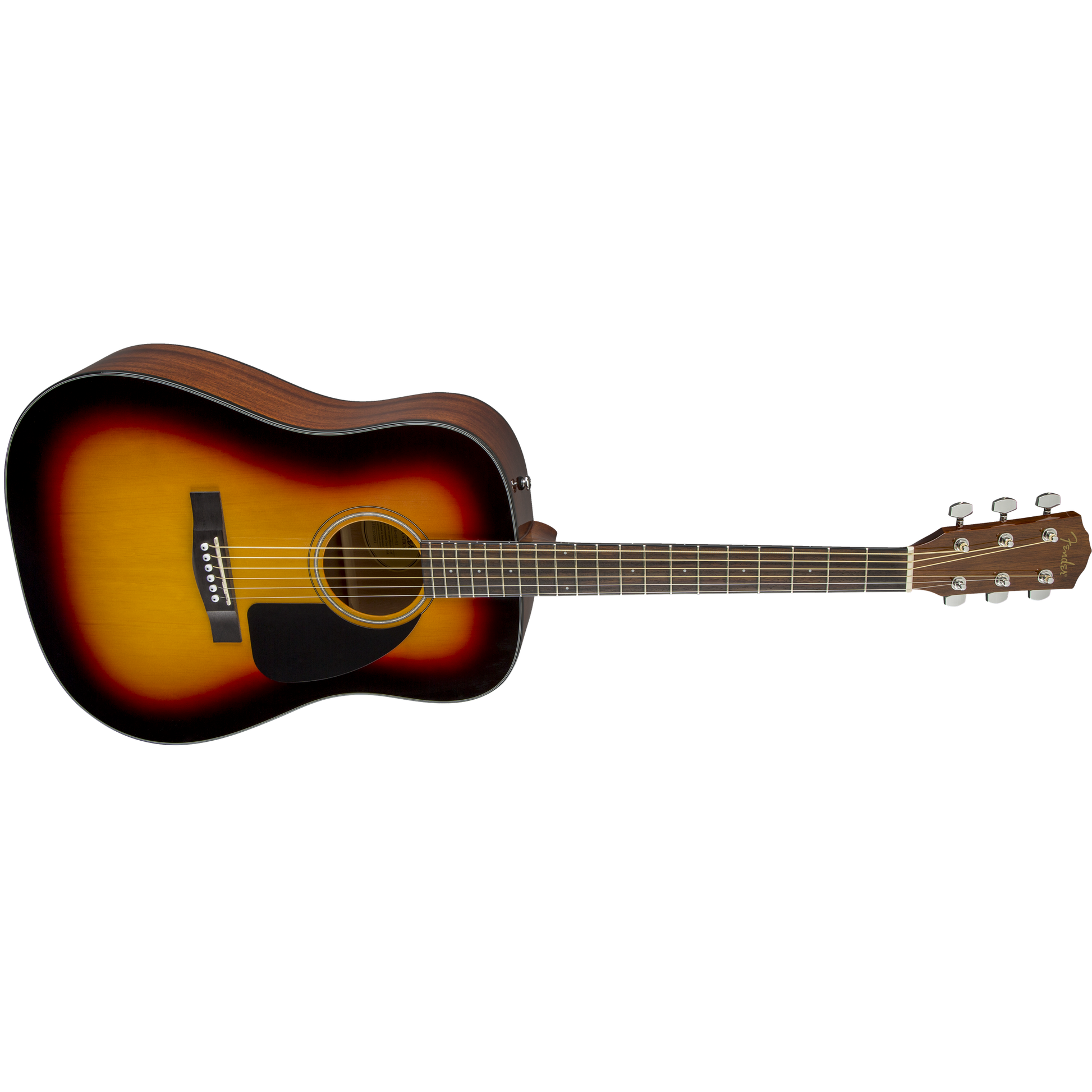 Fender CD-60 V3 Dreadnought Acoustic Guitar | Walnut Fingerboard | Sunburst Finish