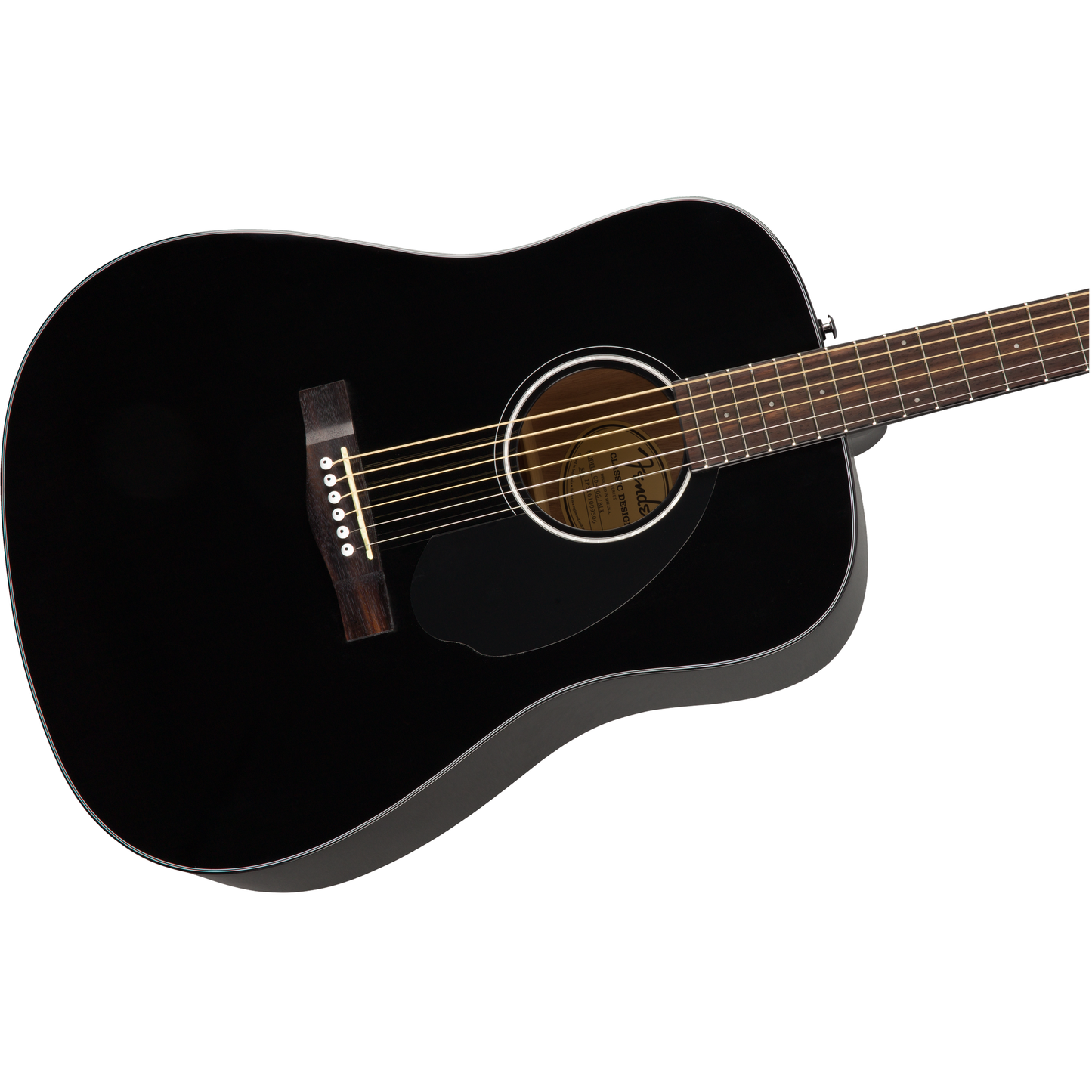 Fender CD-60S Dreadnought Acoustic Guitar | Walnut Fingerboard | Black