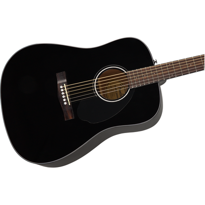 Fender CD-60S Dreadnought Acoustic Guitar | Walnut Fingerboard | Black
