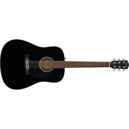 Fender CD-60S Dreadnought Acoustic Guitar | Walnut Fingerboard | Black