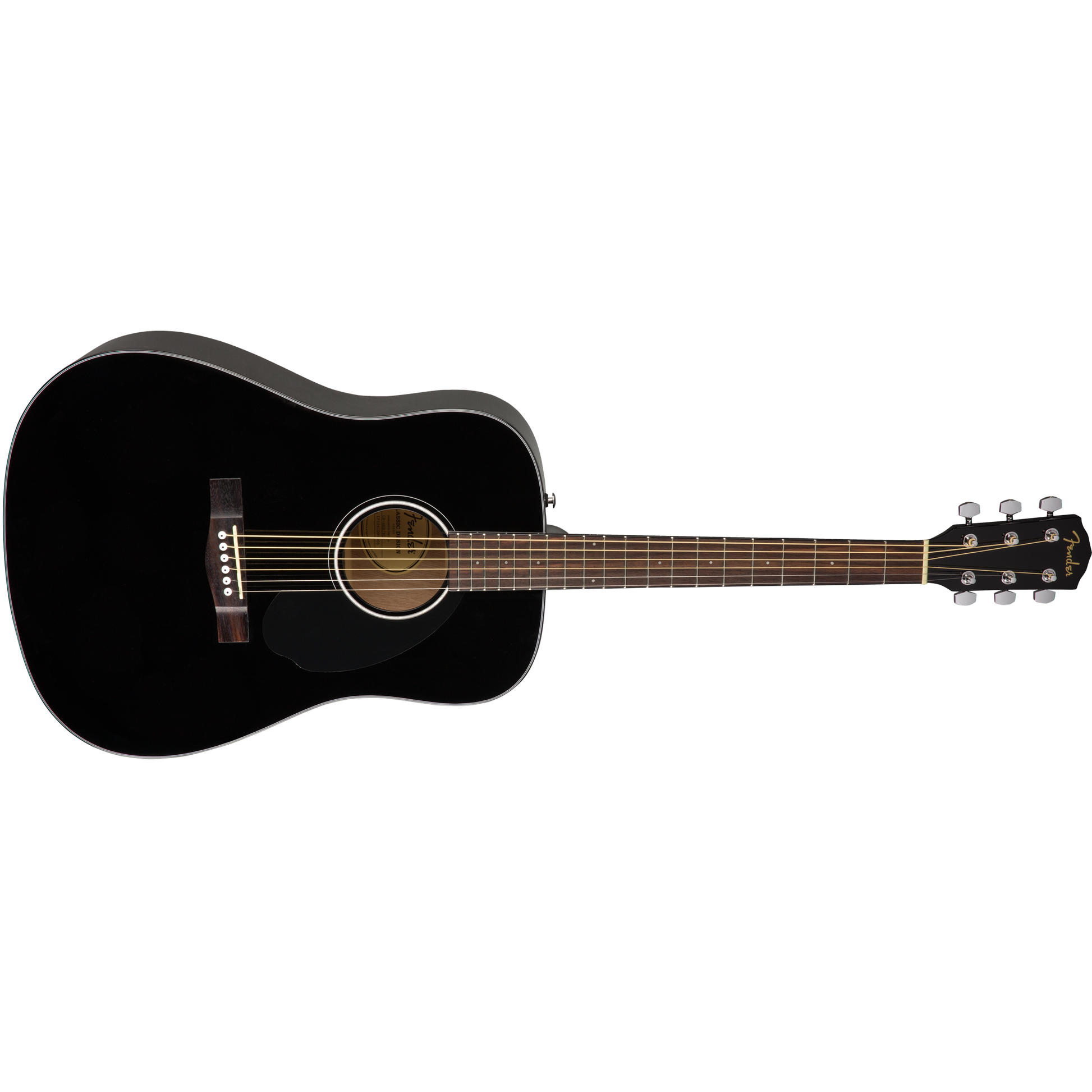 Fender CD-60S Dreadnought Acoustic Guitar | Walnut Fingerboard | Black