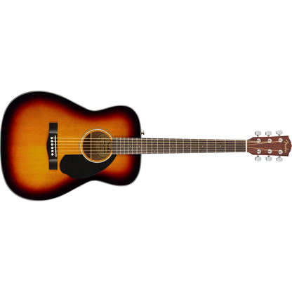 Fender CC-60S Concert Acoustic Guitar | Walnut Fingerboard | 3-Color Sunburst